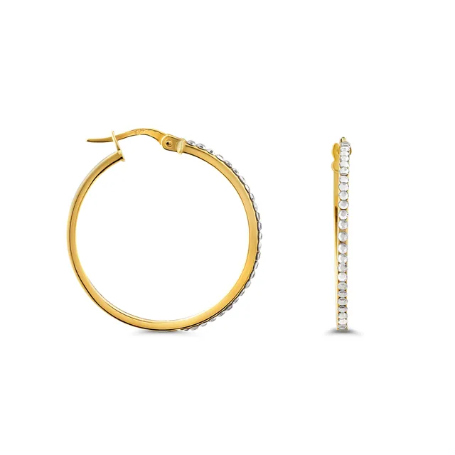 Miore Orecchini Oro Giallo 9Kt da Donna
