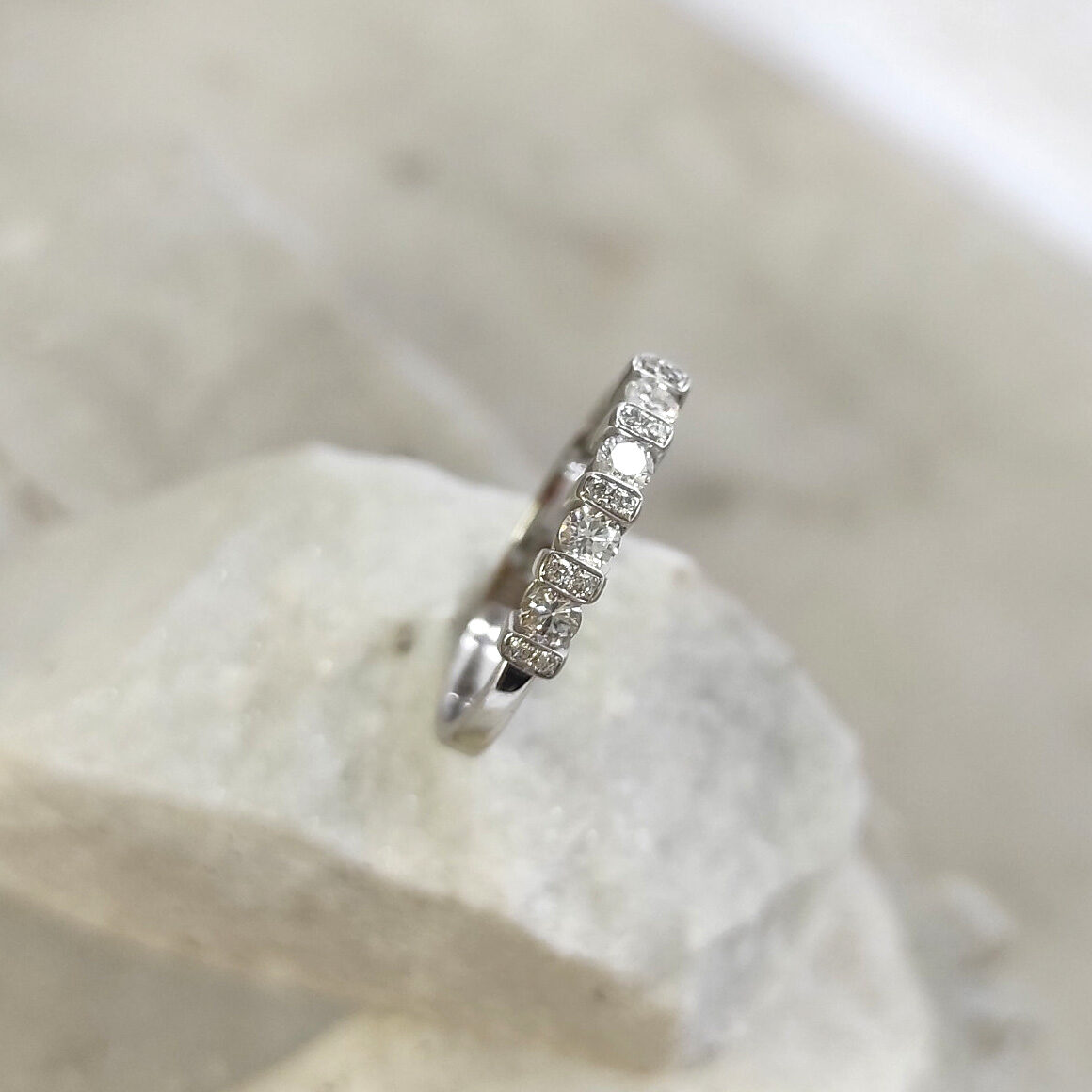 Anna Gioielli Gioielli Classici Anello Traversine Oro Diamanti