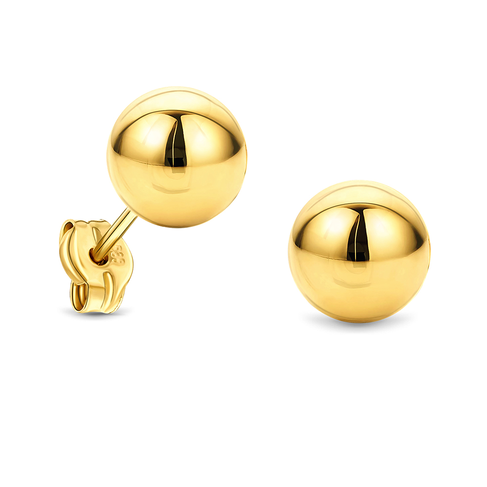 Miore Orecchini Oro Giallo 585 14KT Donna