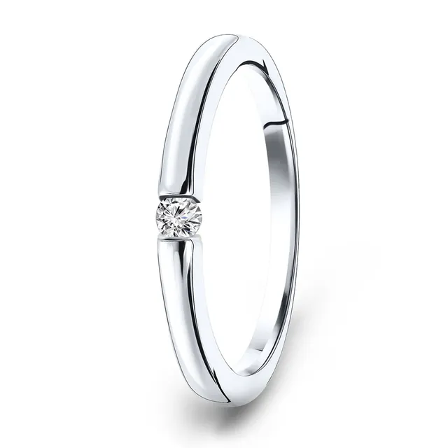 Miore Ring anello oro bianco 14KT 585