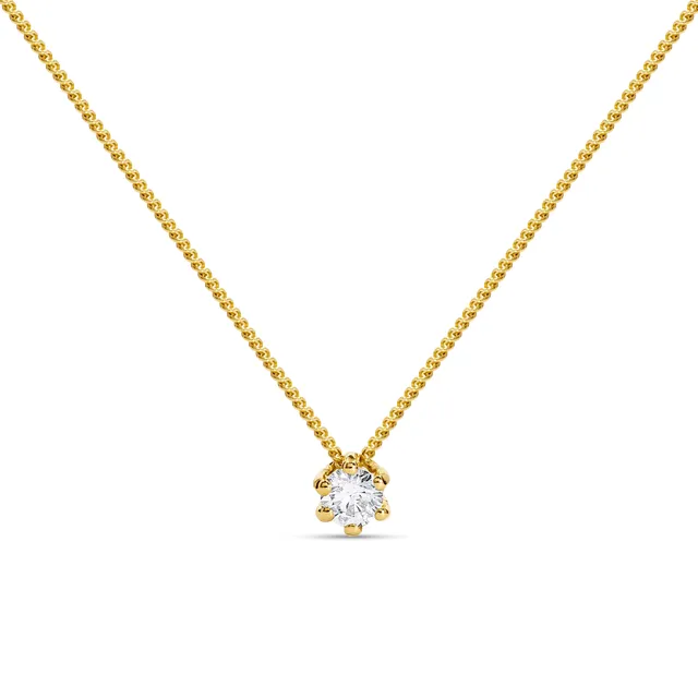 Miore Necklace Collana Oro Giallo 14Kt 585