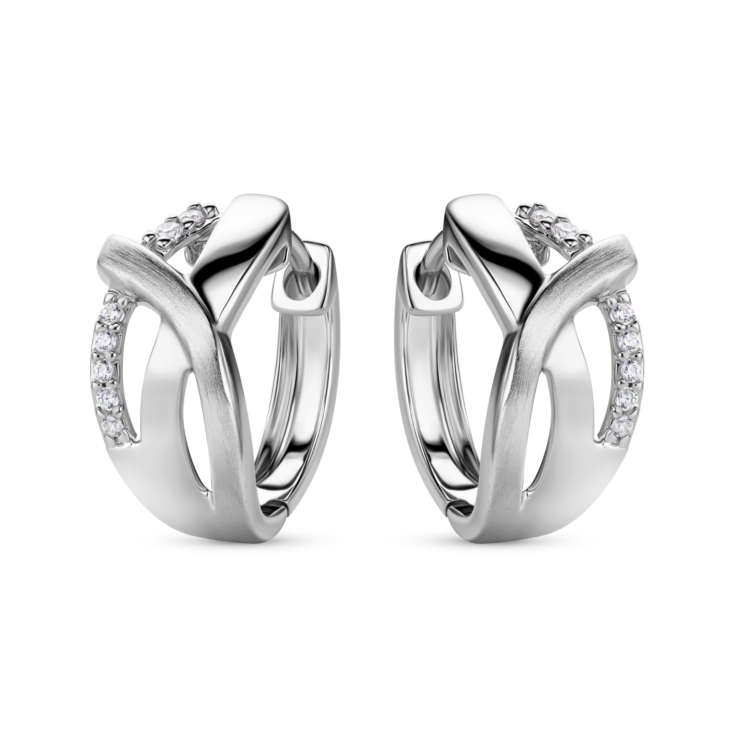 Miore Earrings Orecchini Argento 925 Sterling Silver