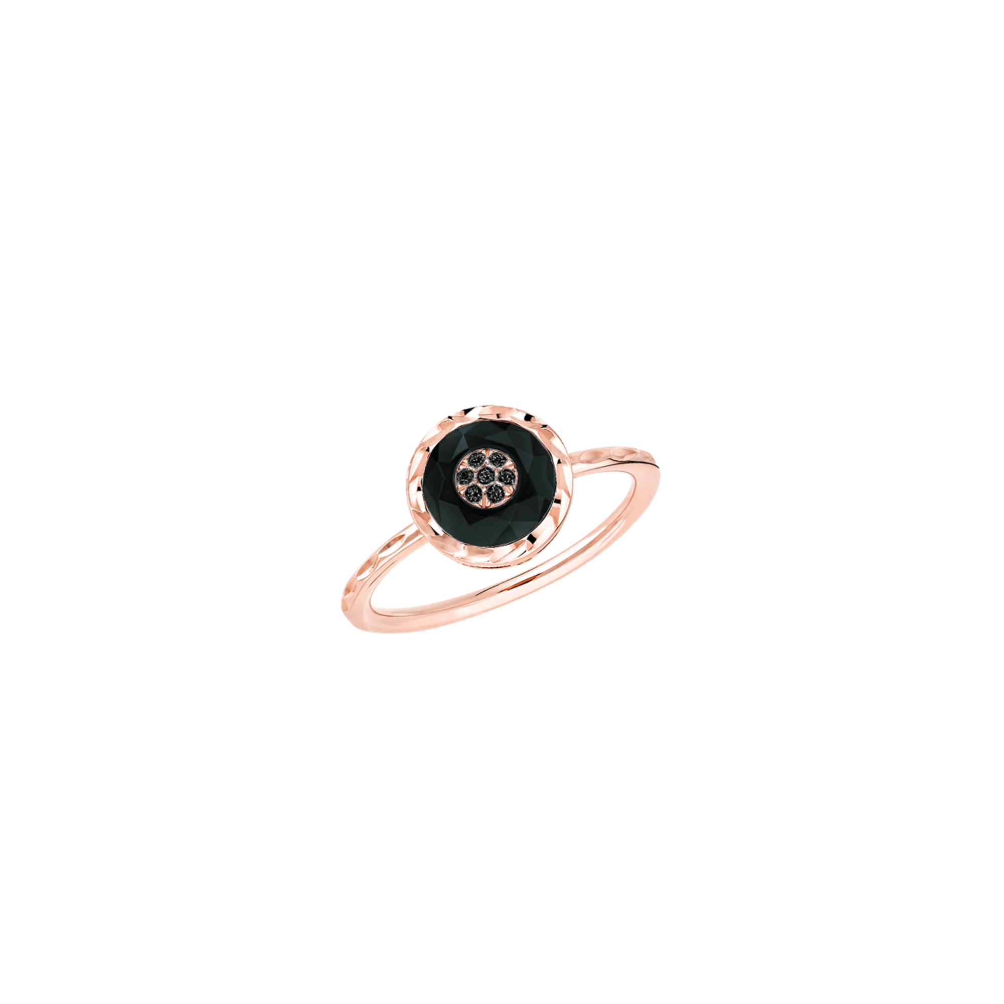 Korloff Je Play JJPR02 anello oro rosa onice