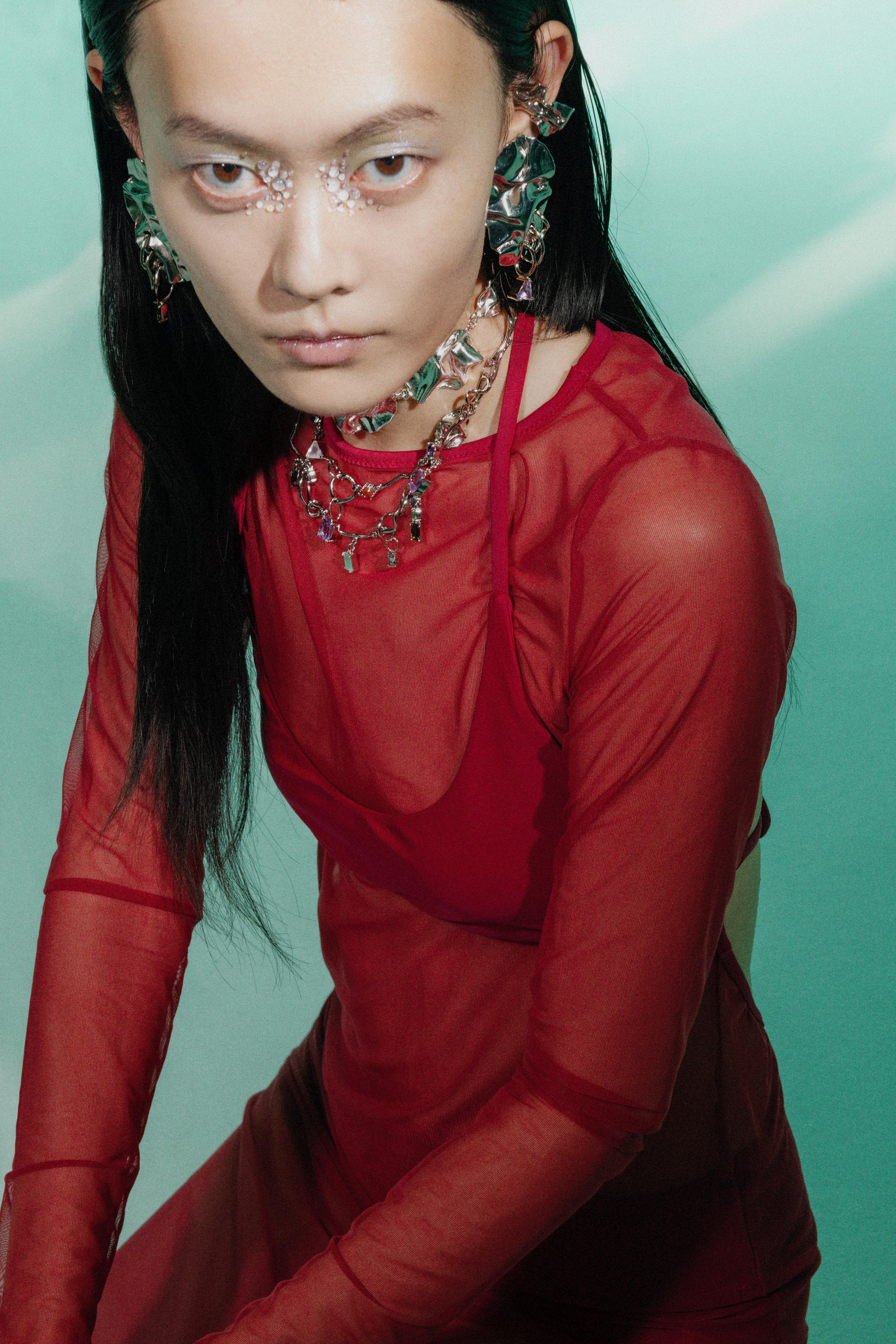 Voodoo Jewels Bold Shapes Arteaga collana argento pietre