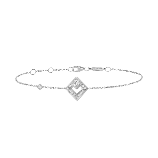 Korloff Eclat JL-JEB01 bracciale oro bianco diamanti
