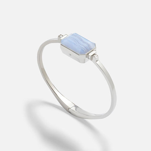 Ringly Luxe Boardwalk bracciale smart S/M agata blu