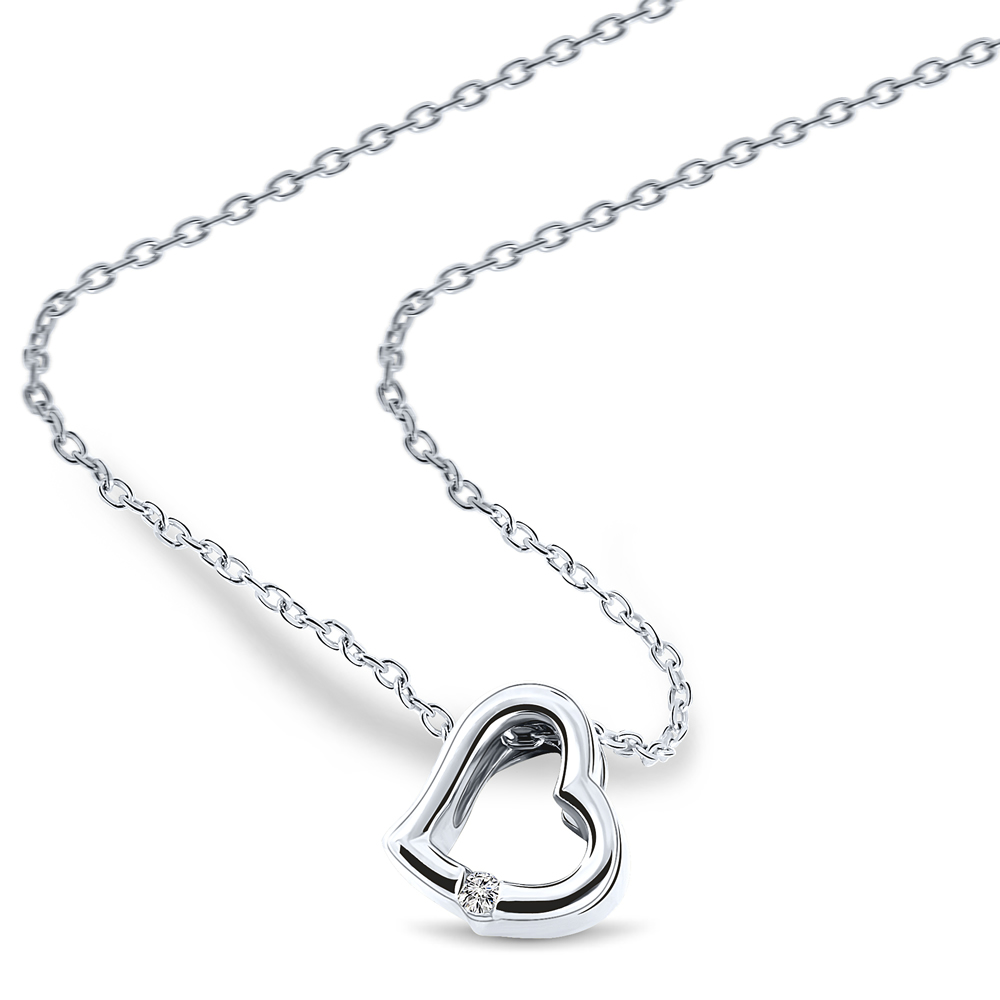 Miore Necklace Collana in Oro Bianco 9 Kt 375