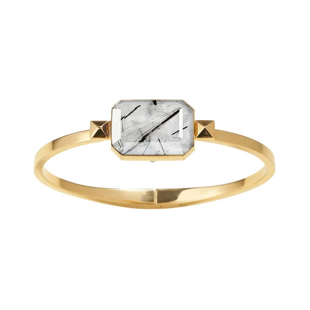 Ringly Luxe Backstage bracciale quarzo oro giallo
