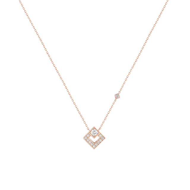 Korloff Eclat JL-JEP02 collana oro rosa diamanti