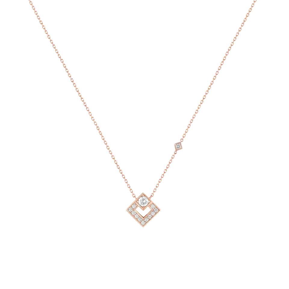 Korloff Eclat JL-JEP02 collana oro rosa diamanti