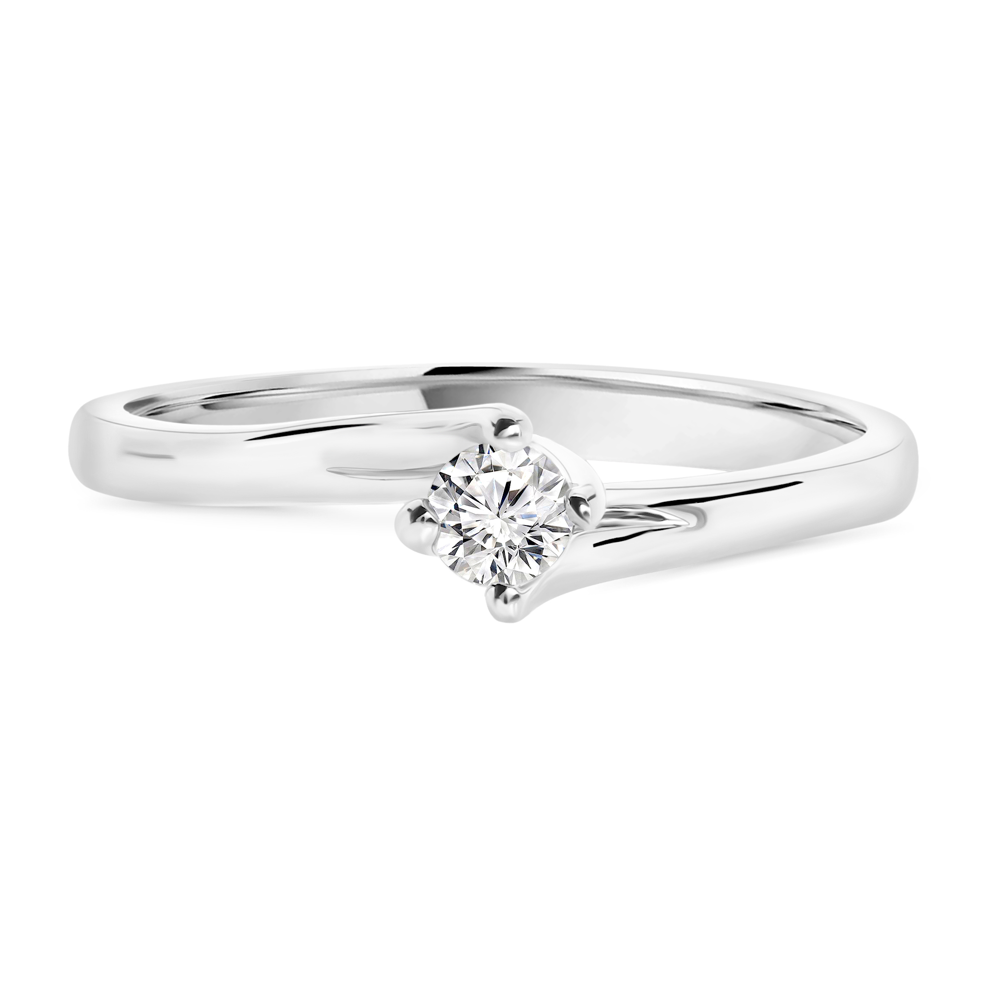 Miore Ring anello oro bianco 18kt 750
