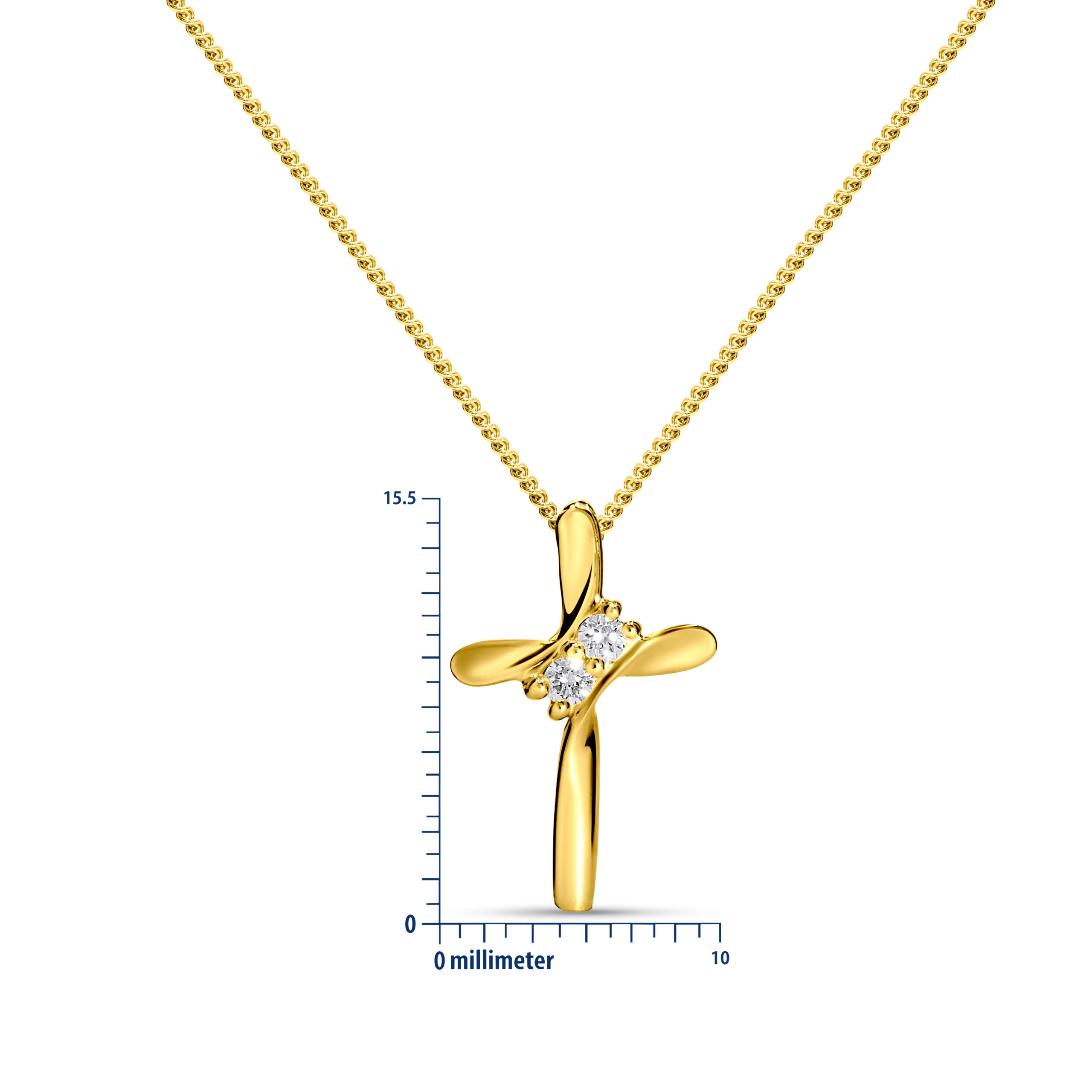Miore Necklace collana oro giallo 9kt 375