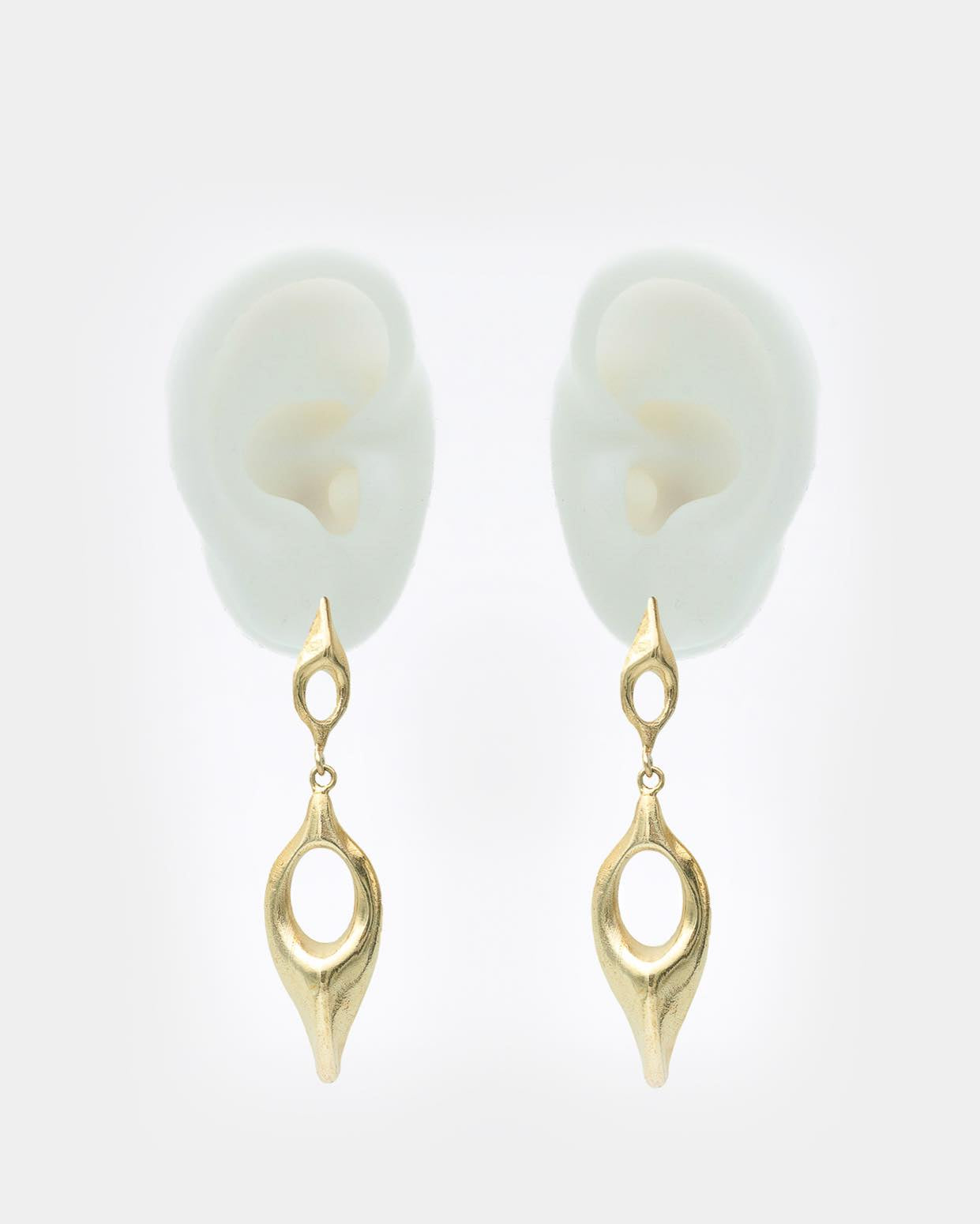 Voodoo Jewels Bold Shapes Adrastea orecchini pendenti oro