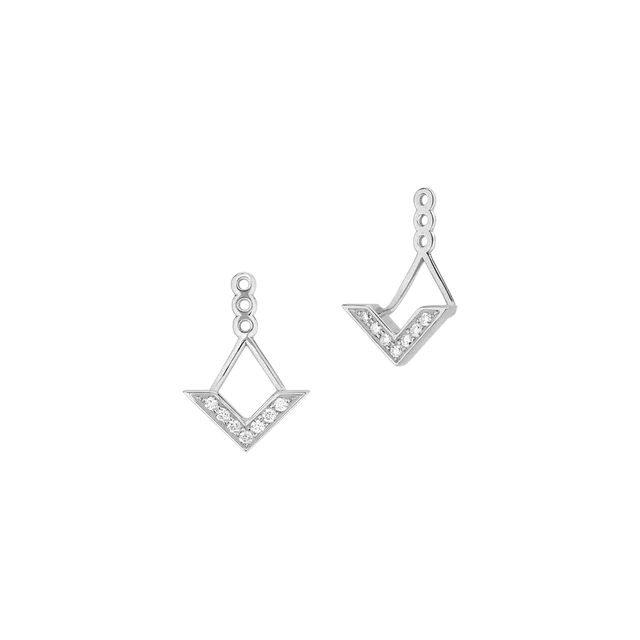 Korloff Éclat JL-JEE10 orecchini oro bianco diamanti