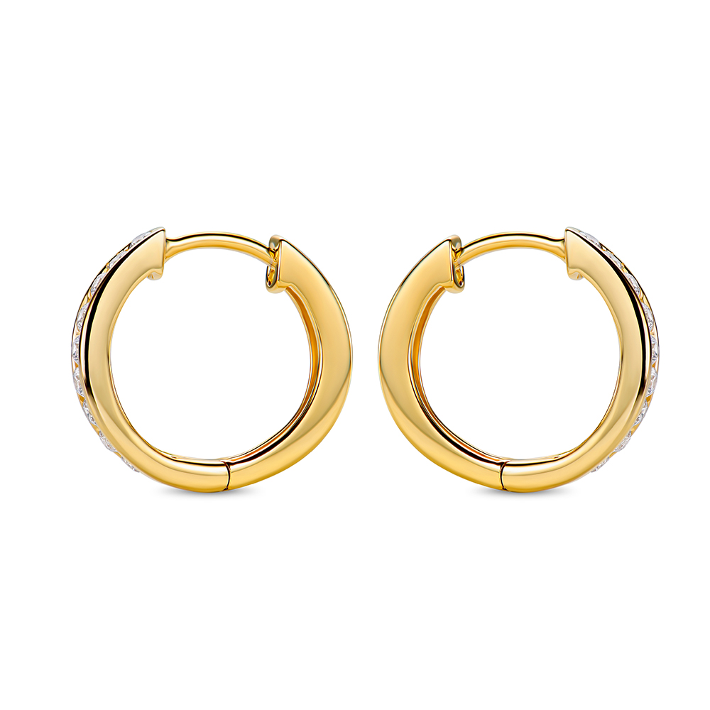 Miore Earrings Orecchini argento 925 placcato oro