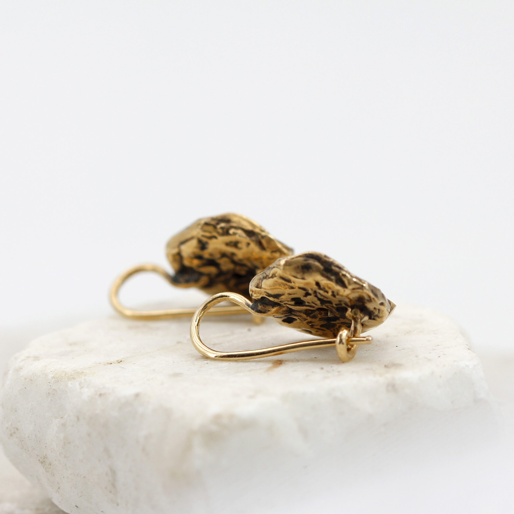 Anna Gioielli Winter Flower Orecchini Bronzo Granati 24 mm