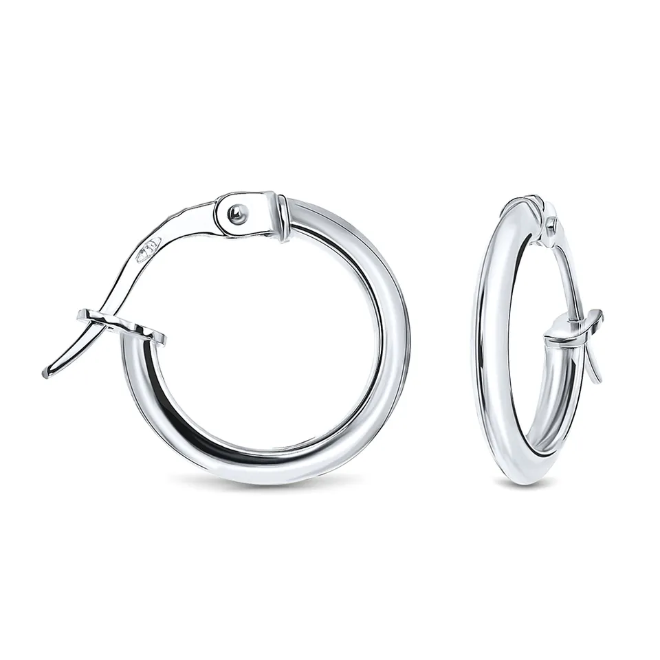 Miore Orecchini Oro Bianco 18KT 750