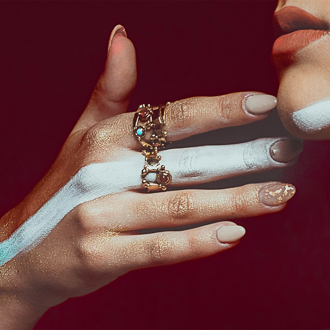 Giulia Iosco Holy Crown anello oro
