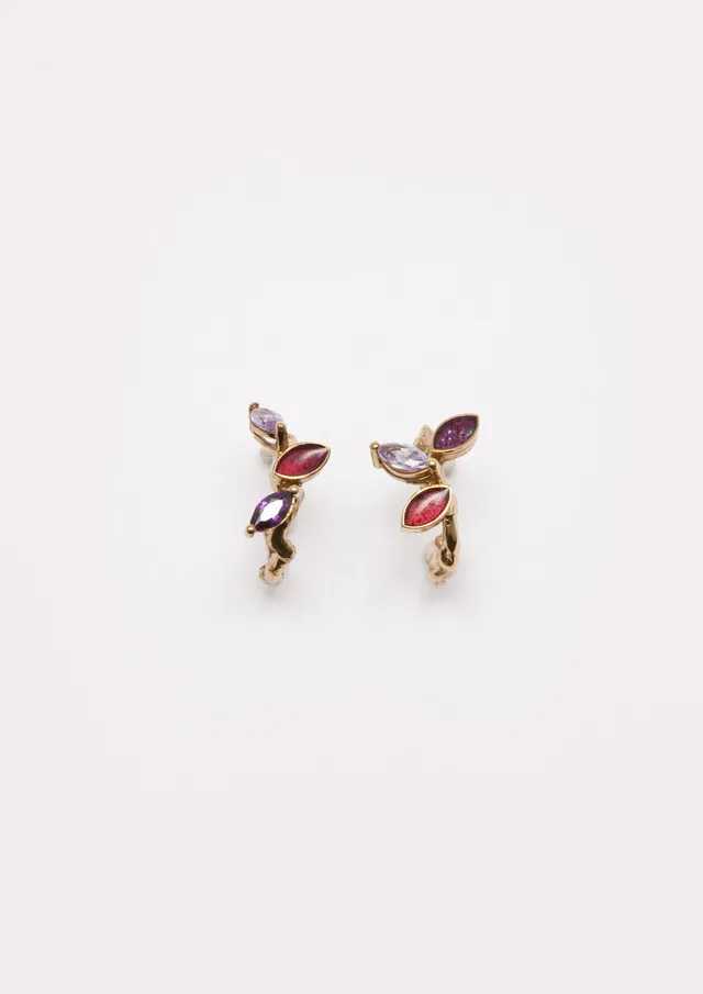 Voodoo Jewels Bold Shapes Nemesia orecchini bronzo marquise