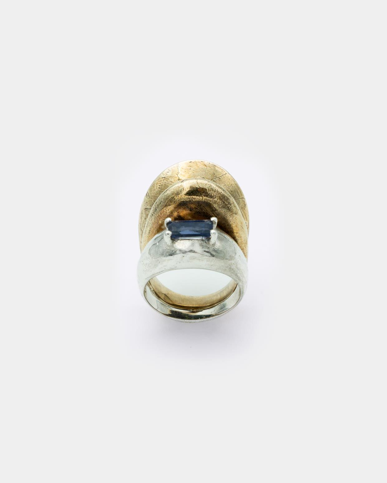 Voodoo Jewels Bold Shapes Andromeda anello iolite argento
