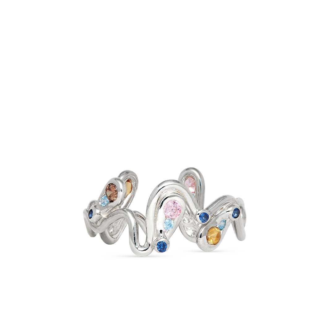 Giulia Iosco Aurora Borealis Comet anello oro