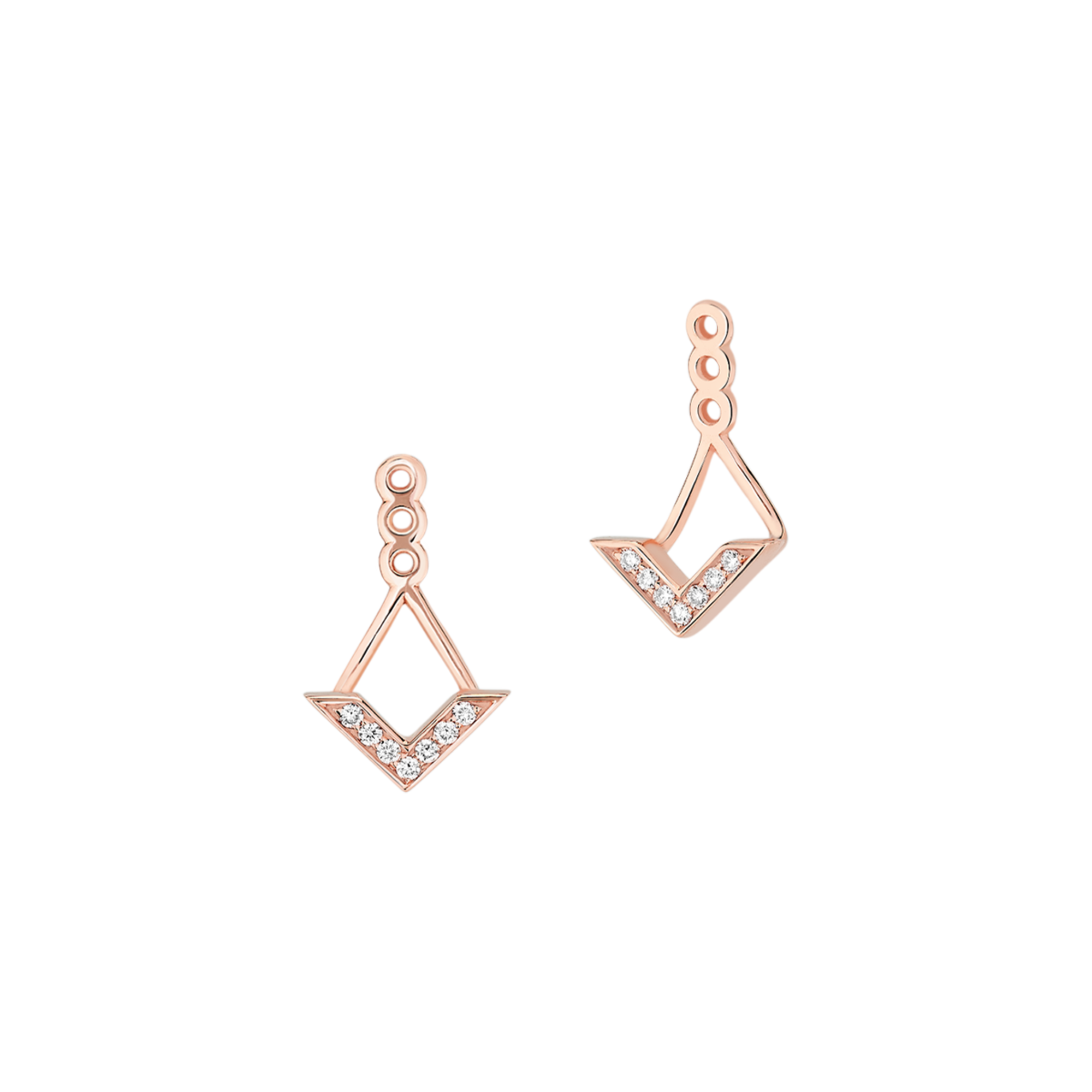 Korloff Eclat JL-JEE09 Orecchini oro rosa diamanti