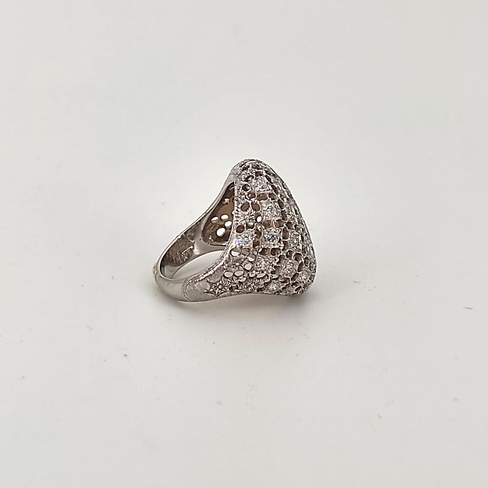 Anna Gioielli Stile Orafo Fiorentino anello oro diamanti 1,38 ct