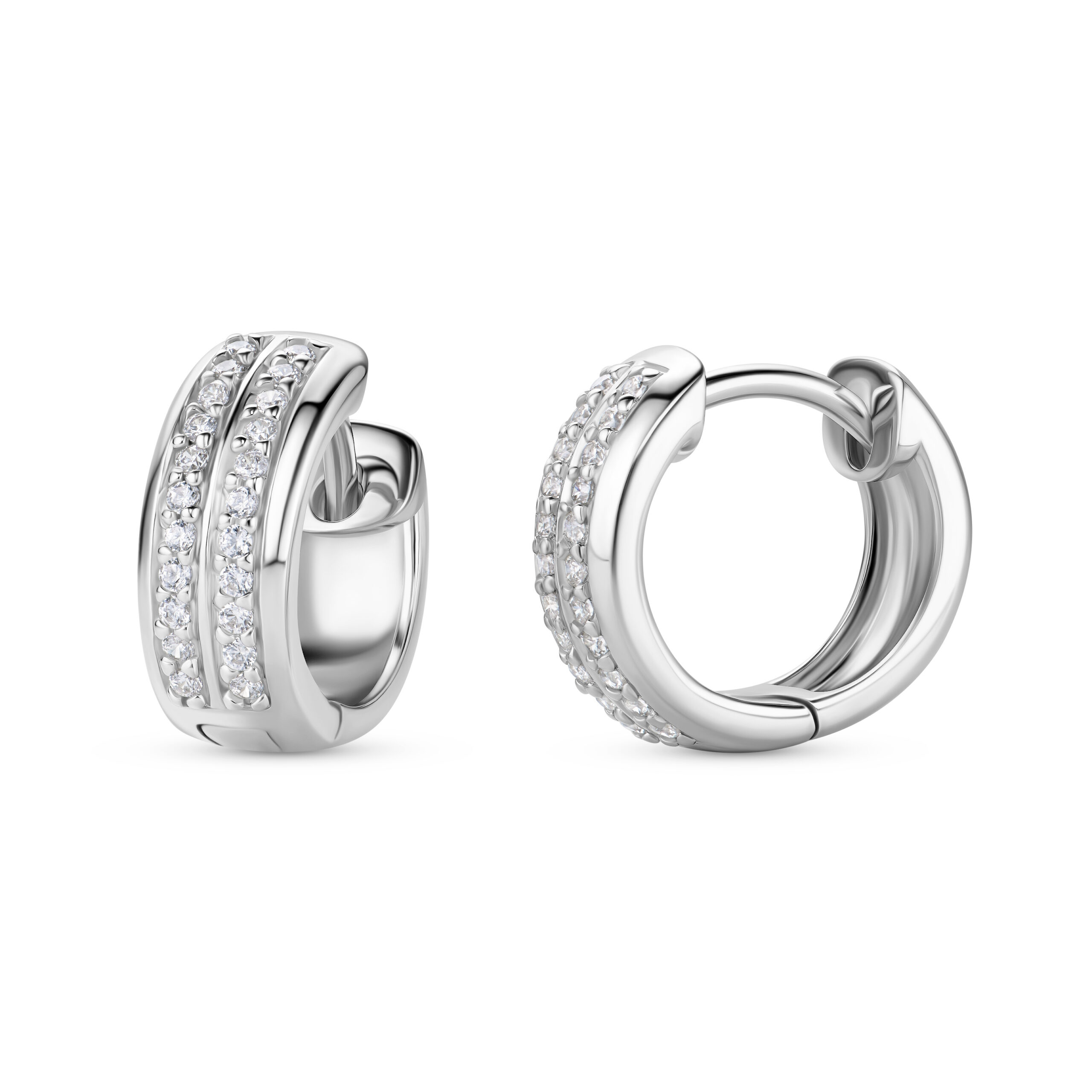 Miore orecchini argento 925 zirconia cubica