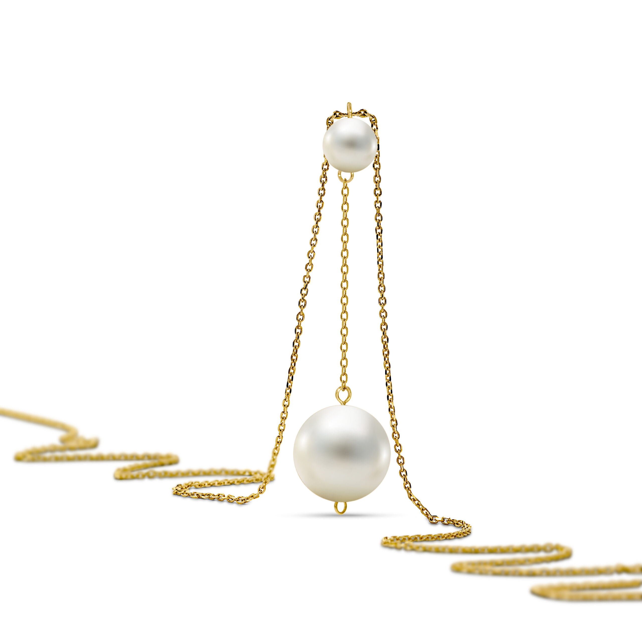 Miore Necklace Collana Oro Giallo 14KT Perla