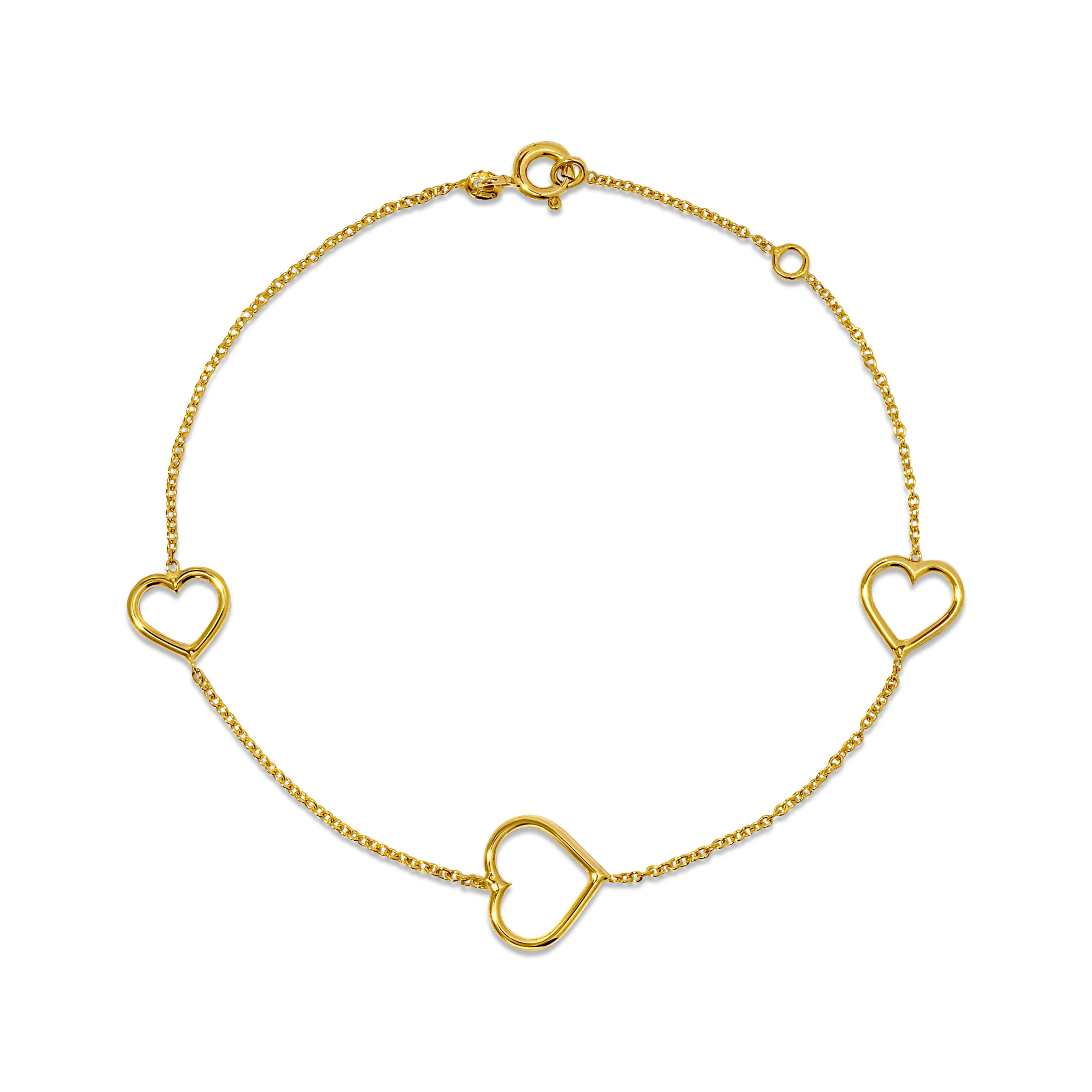 Miore Bracciale Oro Giallo 9Kt da Polso