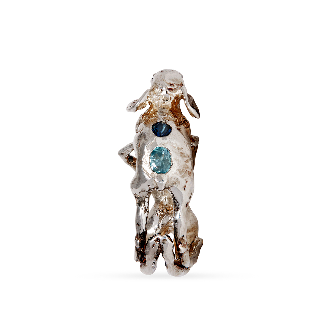 Giulia Iosco Sculpture Equilibrium Ring anello su misura
