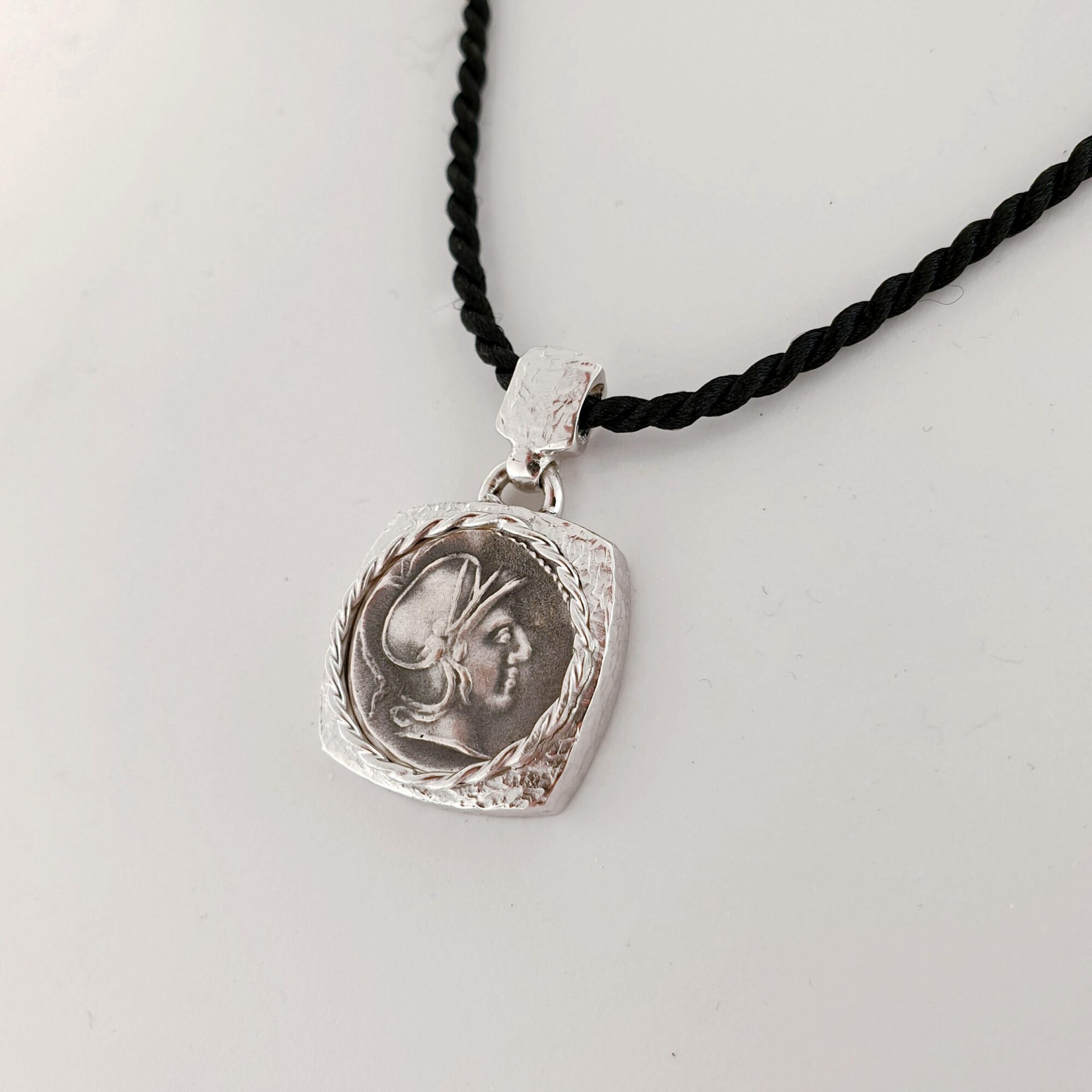 Anna Gioielli Monete Romane Pendente Moneta Romana Argento