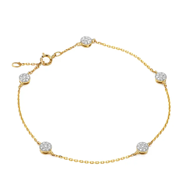 Miore Bracelet Bracciale Oro Giallo 9KT 375
