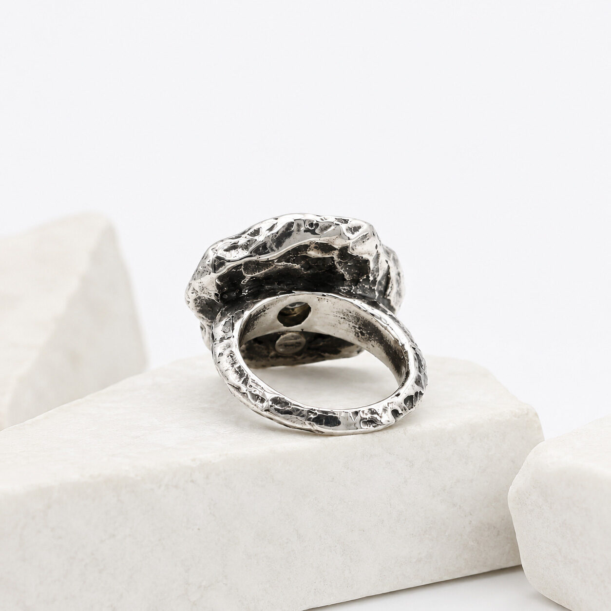 Anna Gioielli Winter Flower Anello Argento 925 Quarzo Citrino