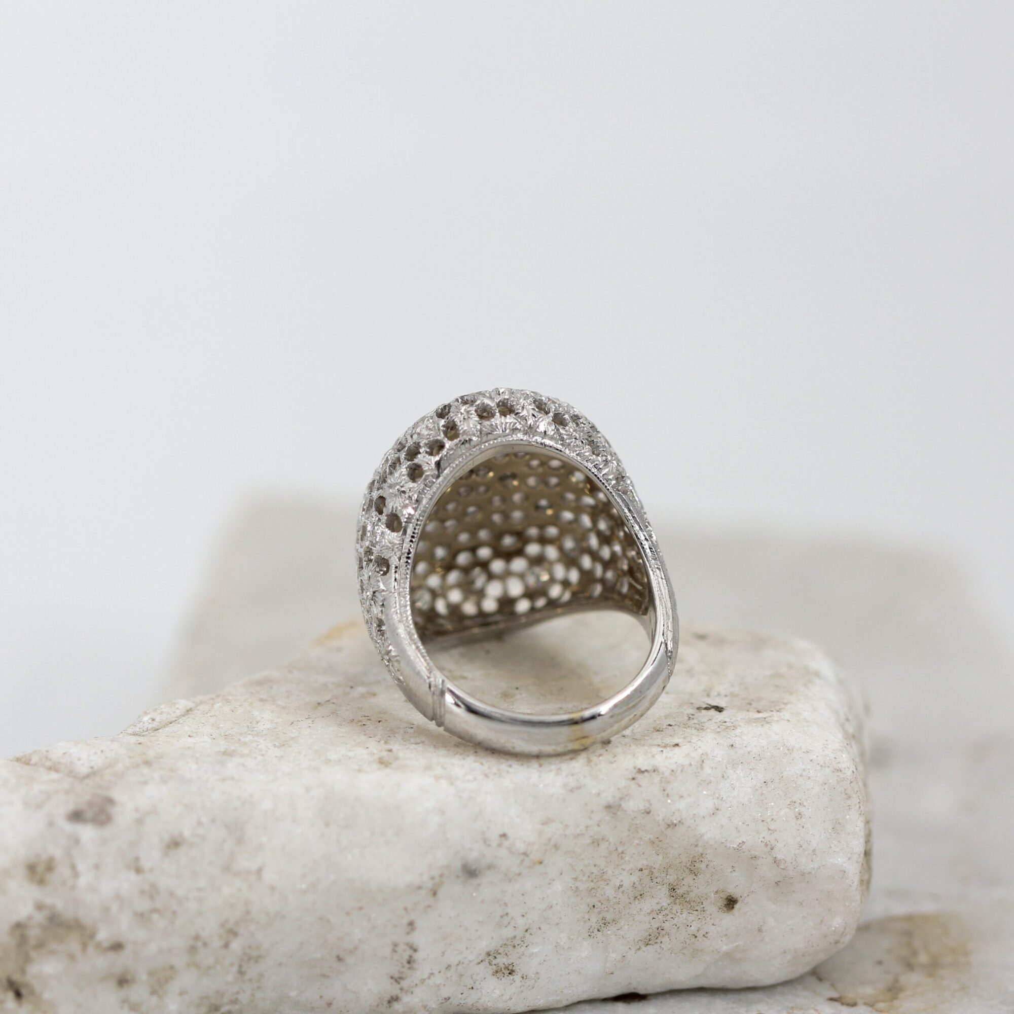 Anna Gioielli Stile Orafo Fiorentino anello oro diamanti 1,38 ct