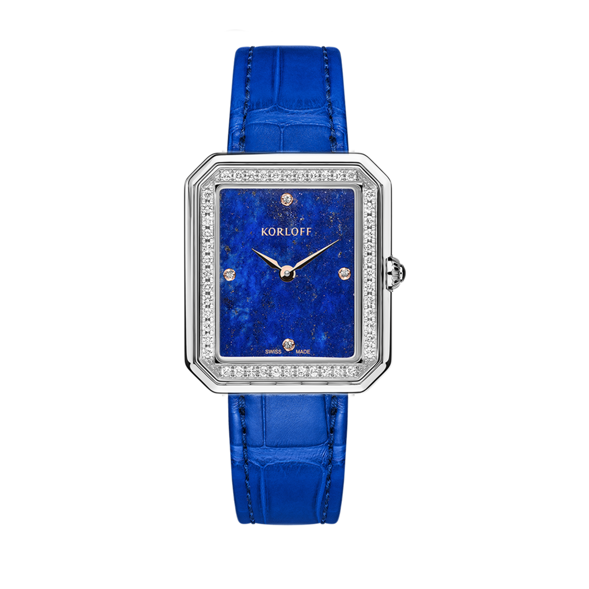 Korloff Iconik JL-04WA2170022 orologio acciaio madreperla blu