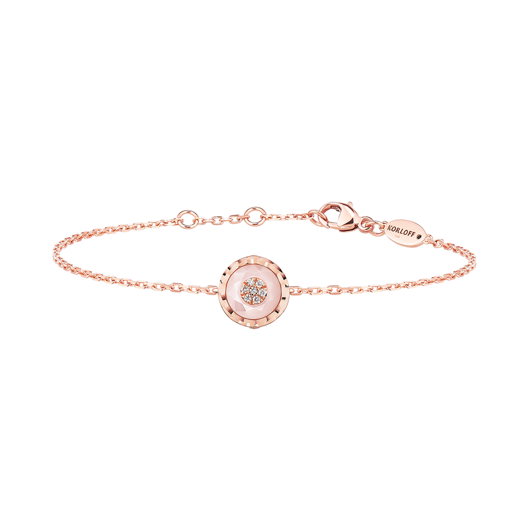 Korloff Je Play JL-JJPB02 bracciale oro rosa diamanti opale