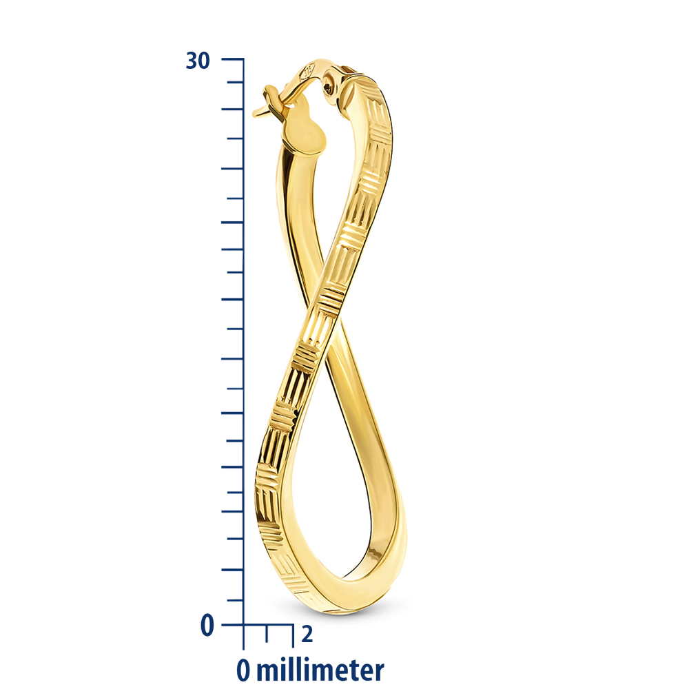 Miore orecchini oro giallo 9kt 375