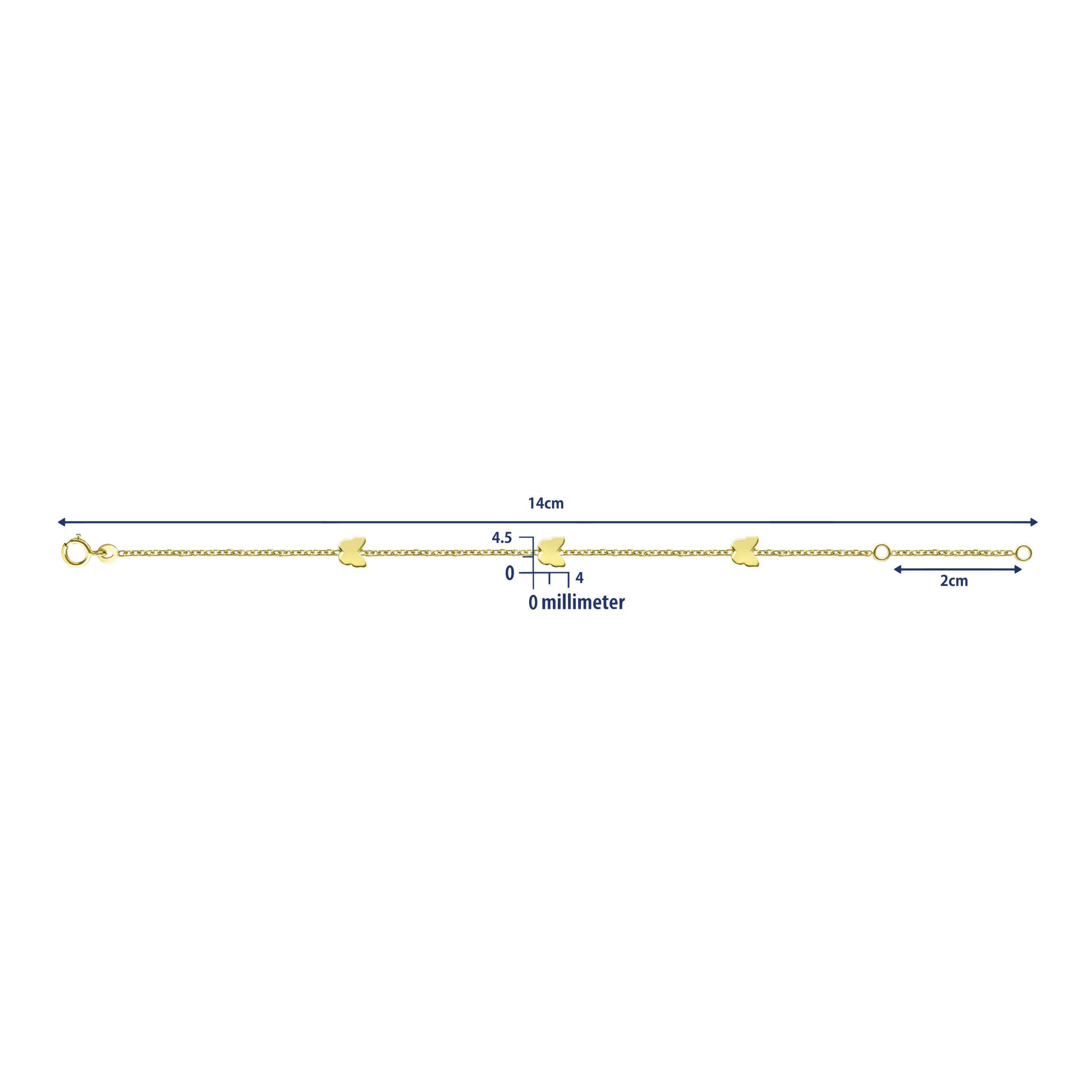 Miore Bracciale Oro Giallo 9 Kt (375)