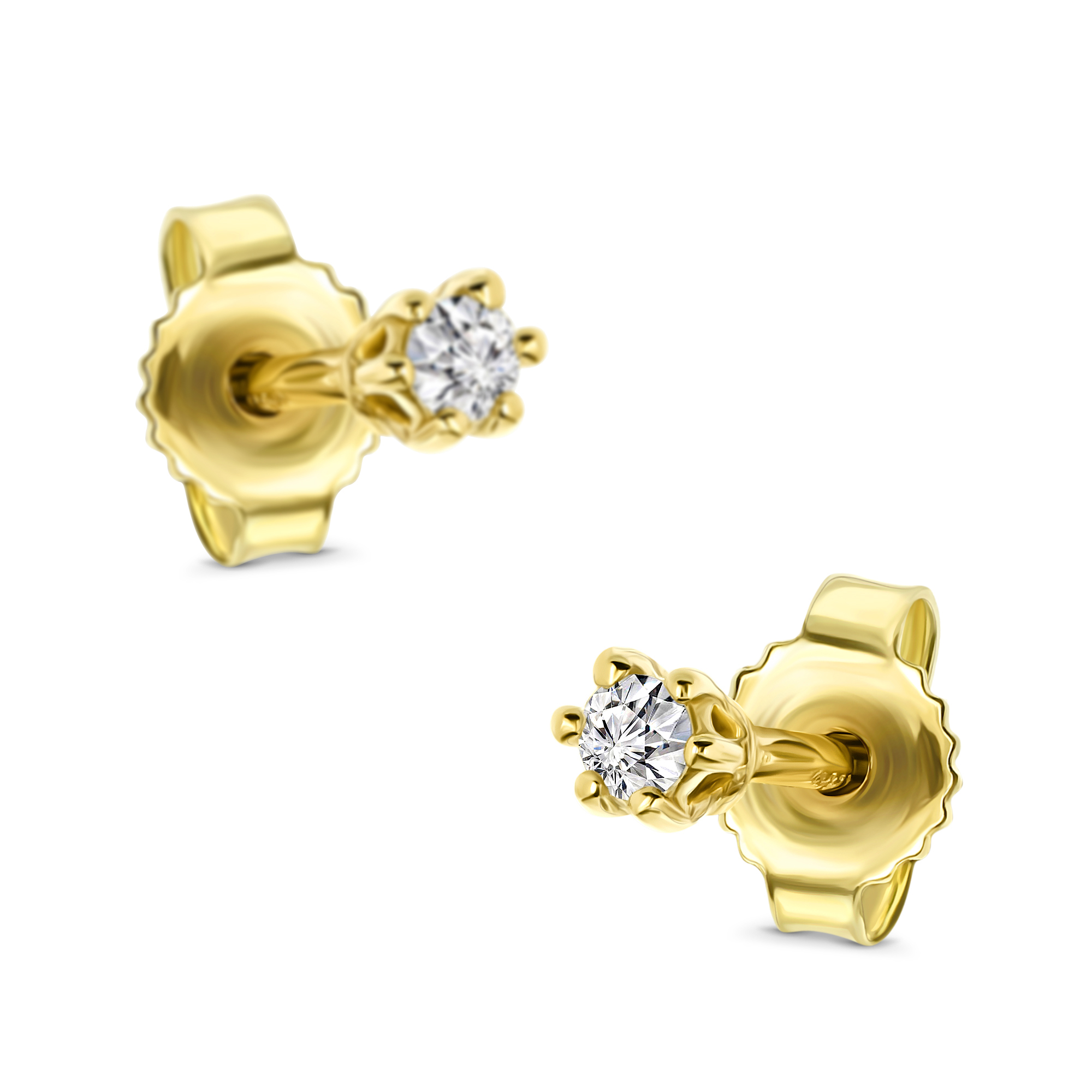 Miore Earrings orecchini oro giallo 14kt 585