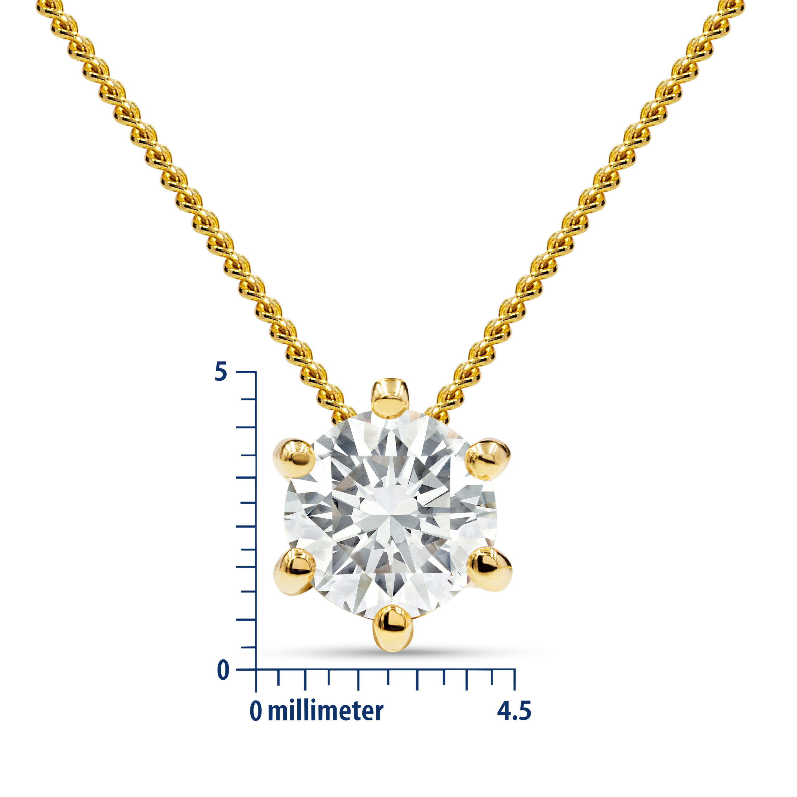 Miore Necklace Collana Oro Giallo 14Kt 585