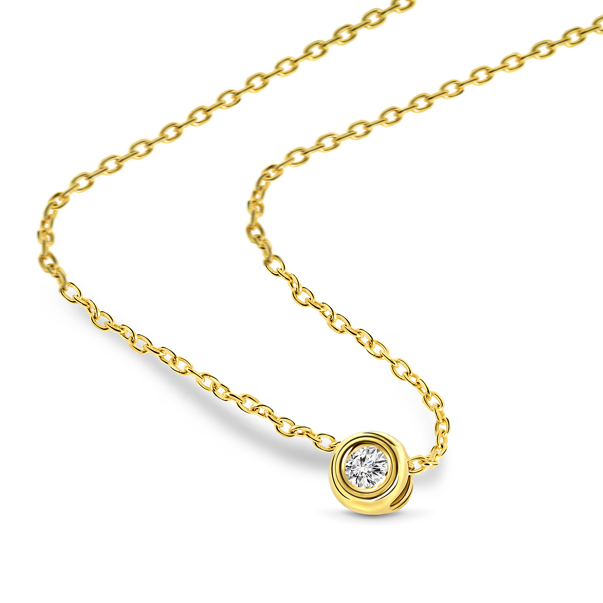 Miore Necklace Collana Oro Giallo 9Kt 375