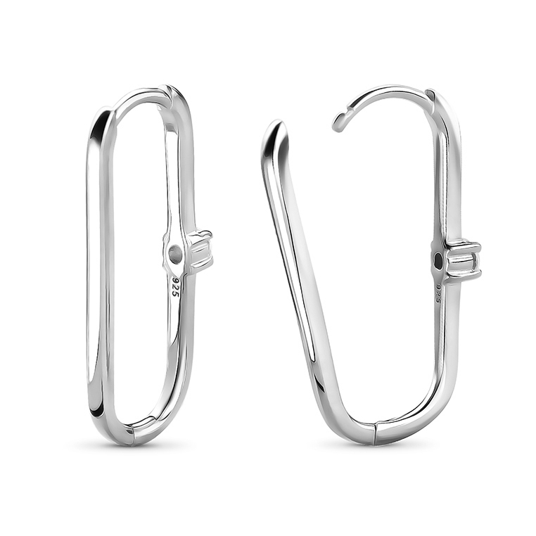 Miore Orecchini Argento 925 Zirconia Cubica