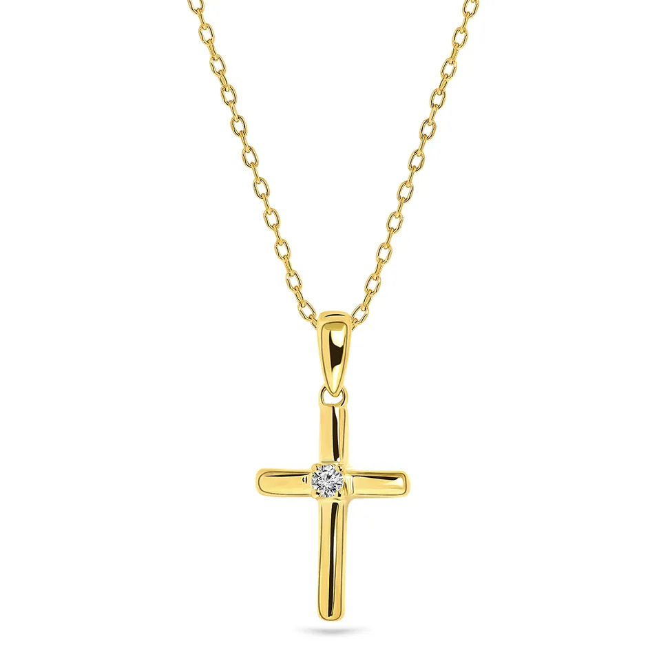 Miore Necklace Collana in Oro Giallo 9Kt 375