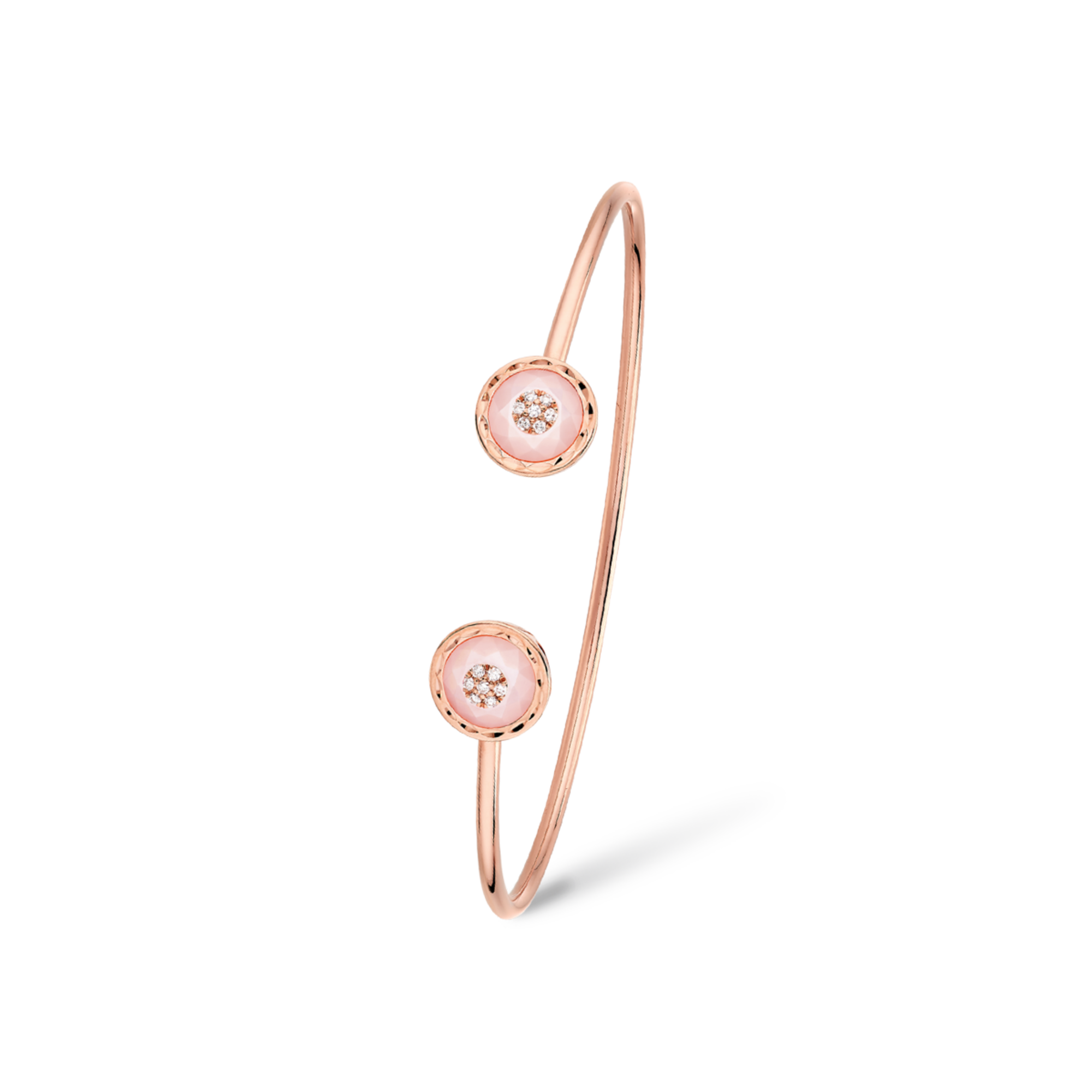 Korloff Toi & Moi JL-JJPB03 bracciale oro rosa opale rosa