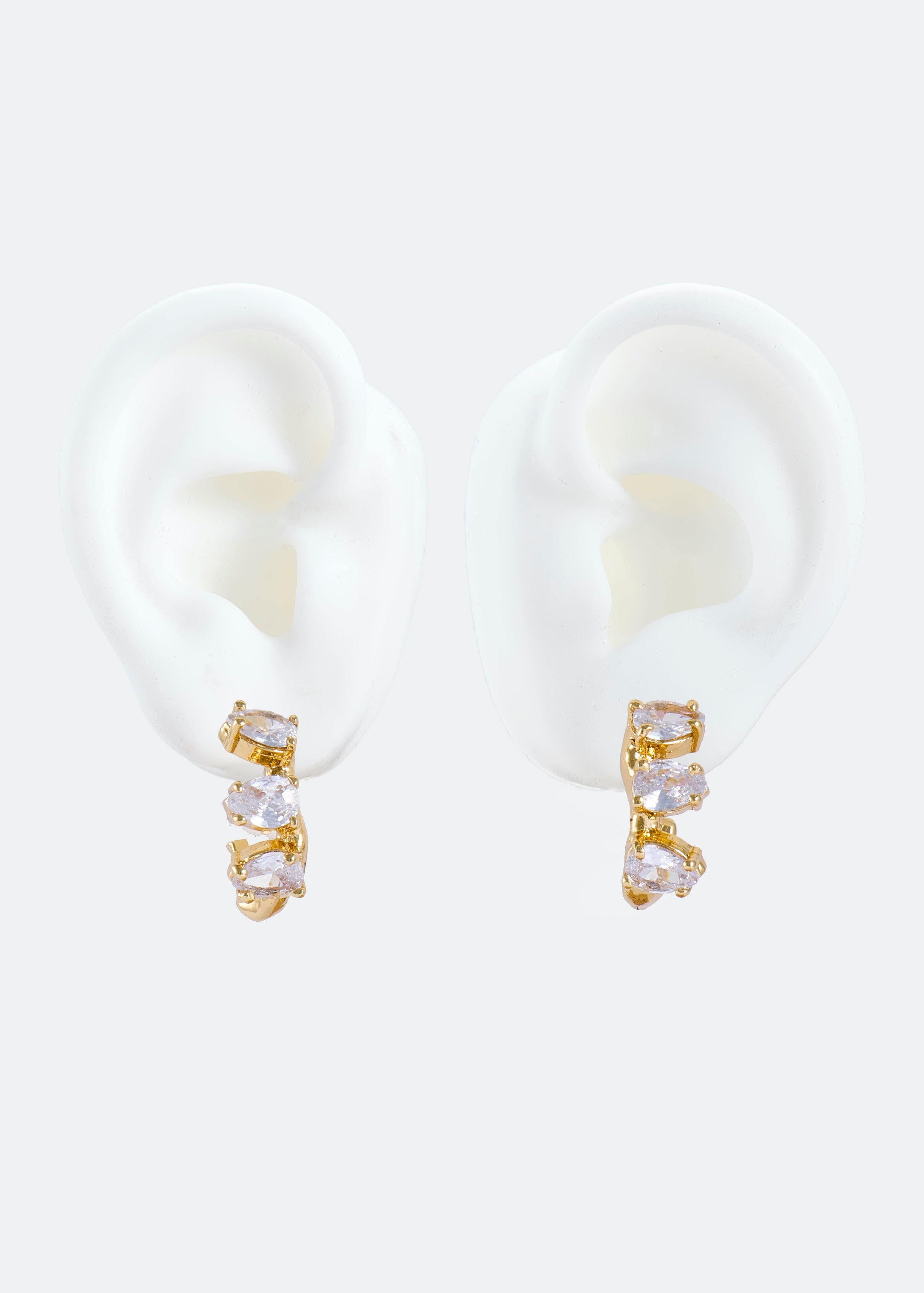 Voodoo Jewels Mini Voodoo Mini Aita orecchini oro pietre