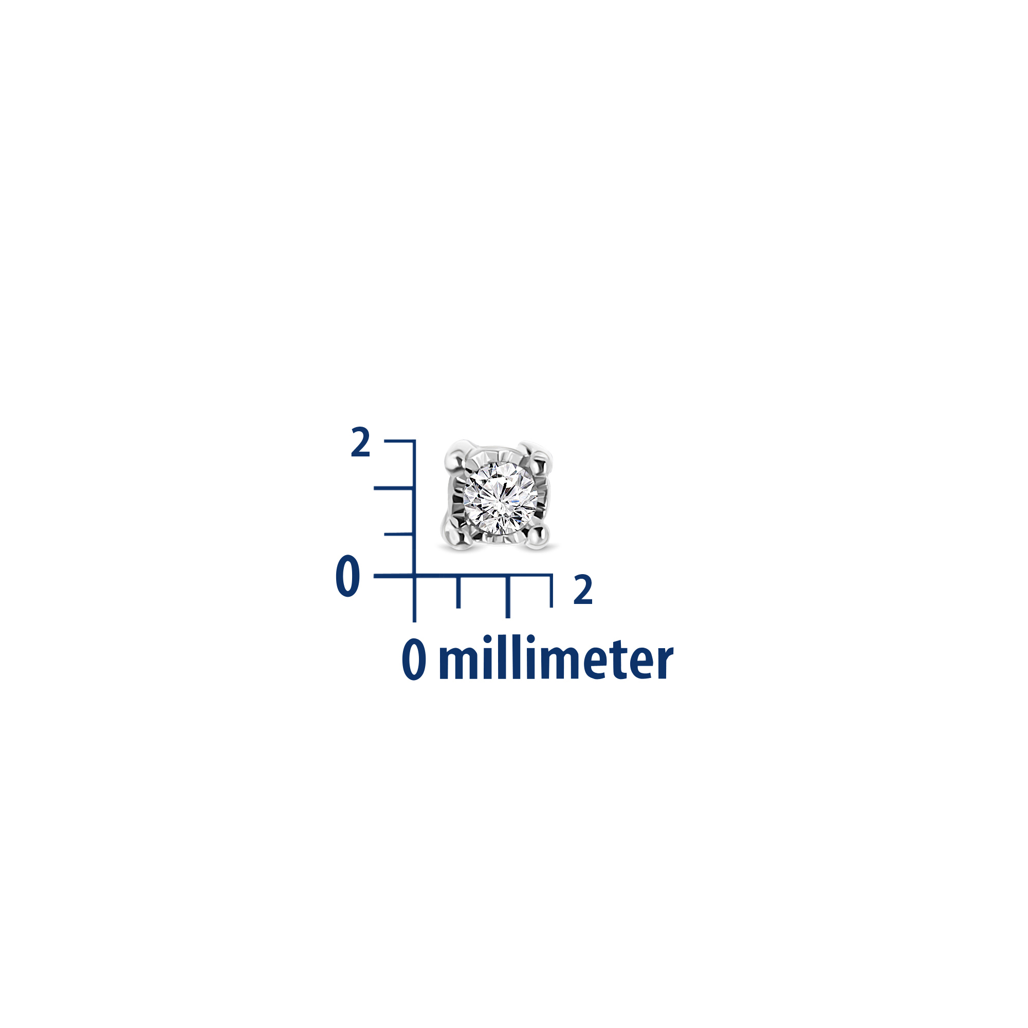 Miore Orecchini Oro Bianco 9kt