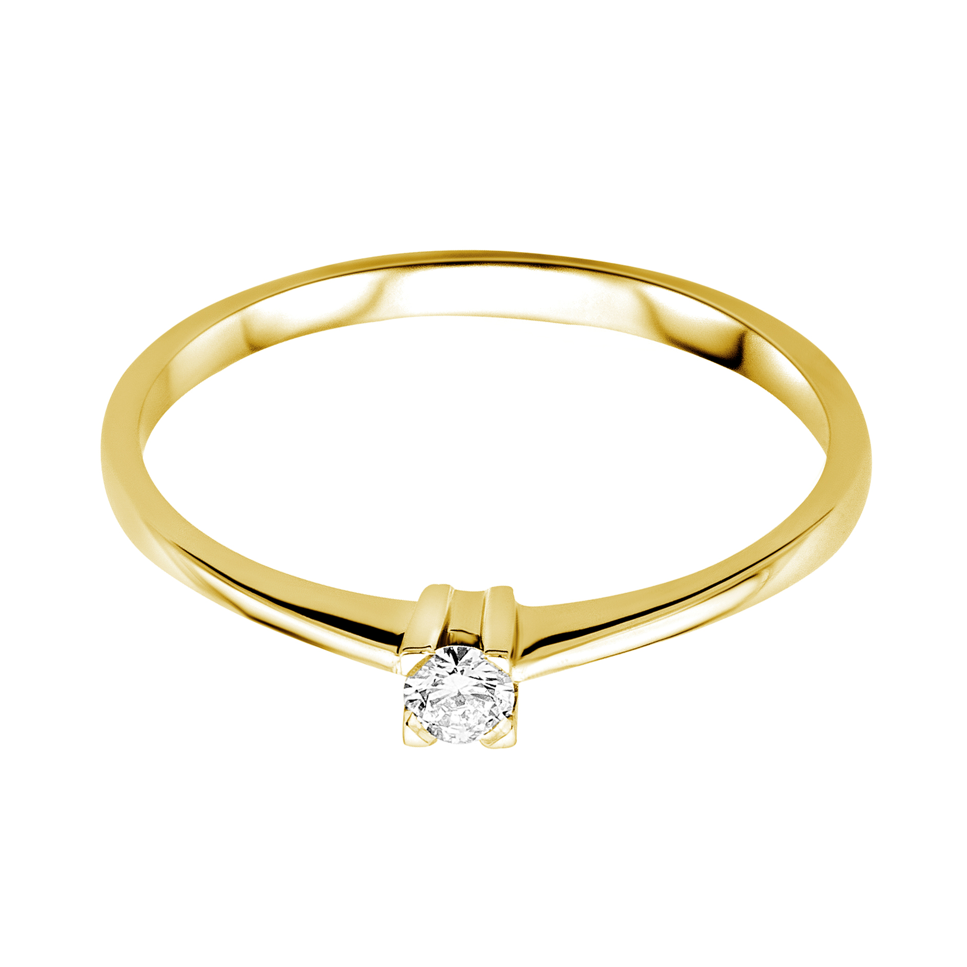 Miore Ring Anello in Oro Giallo 18Kt 750