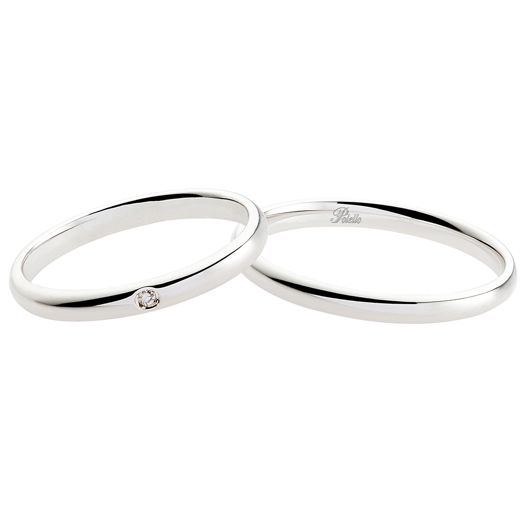Polello Amore Semplicemente Amore fede oro giallo 18kt