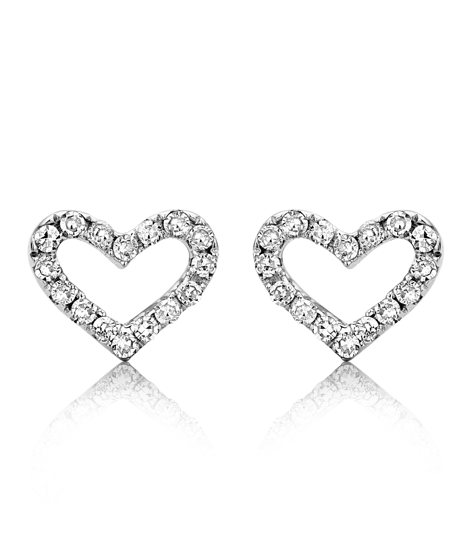Miore Earrings Orecchini Oro Bianco 9 Kt
